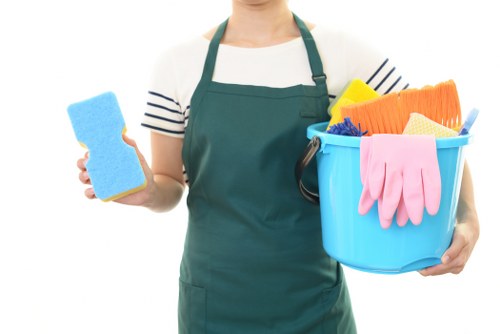 Retail premises cleaning in Kentishtown with attention to floors and counters