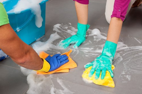 Detailed cleaning service in a Kentishtown living space