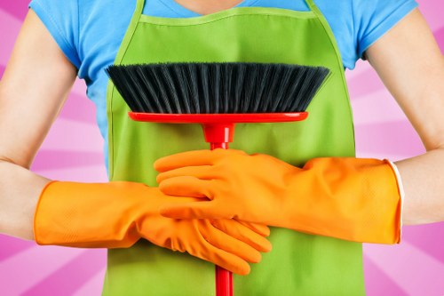 Illustration of a website cookie notice for Cleaners Kentishtown