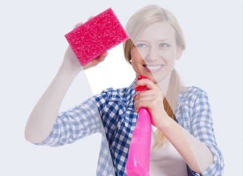 Cleaning professionals working with attention to detail in Kentishtown