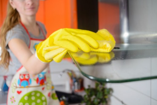 Curtain cleaning process for fabric drapes in a Kentishtown property