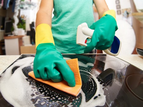 Upholstery stain removal service for a sofa in Kentishtown